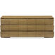 Gia Brown Dresser, 6 Drawer